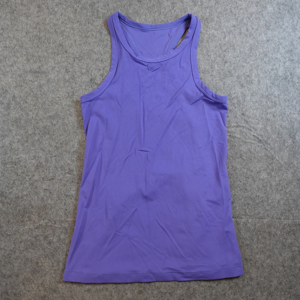Lululemon Top Women XS/S? Purple Racerback High Neck Activewear Sleeveless Yoga